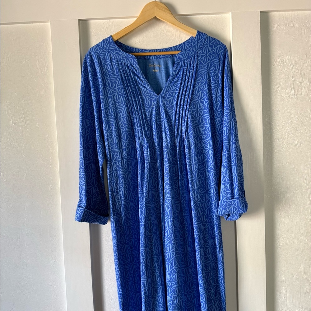Lilly Pulitzer Blue Long Sleeve Dress